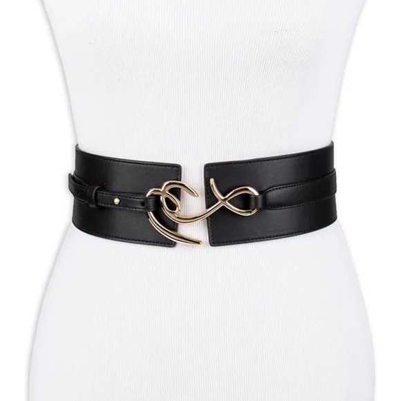 Sam Edelman Corset Wide Waist insignia Buckle - Picture 1 of 7